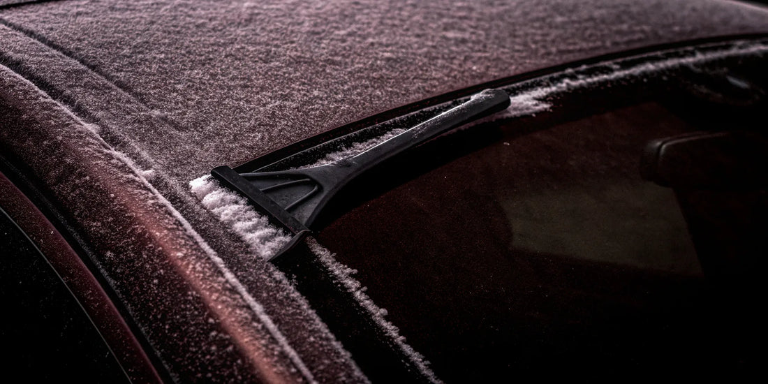 The best non-scratch ice scraper for cars clearing frost from a windshield.