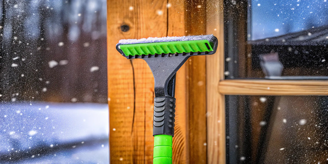 A heavy duty ice scraper, a great buy for a winter gift pack.