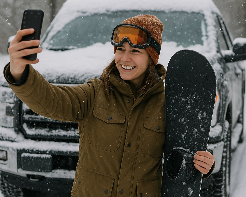 Social Media Influencer Taking Selfie